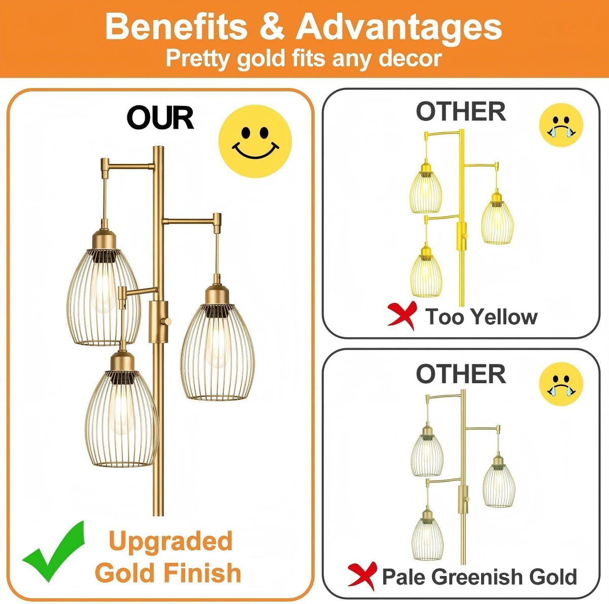 Dimmable Floor Lamp