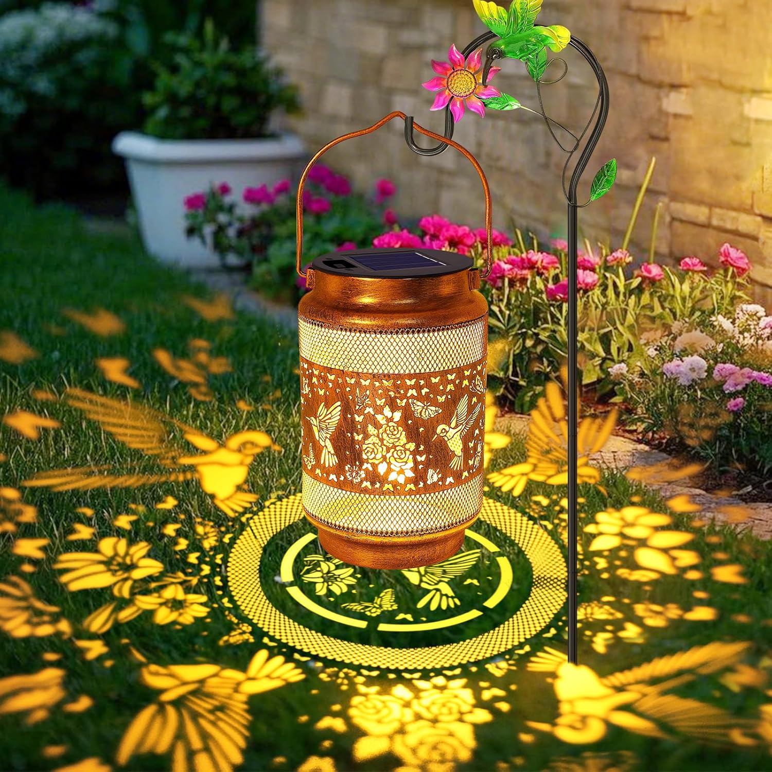 Sunflower Solar Lanterns Outdoor