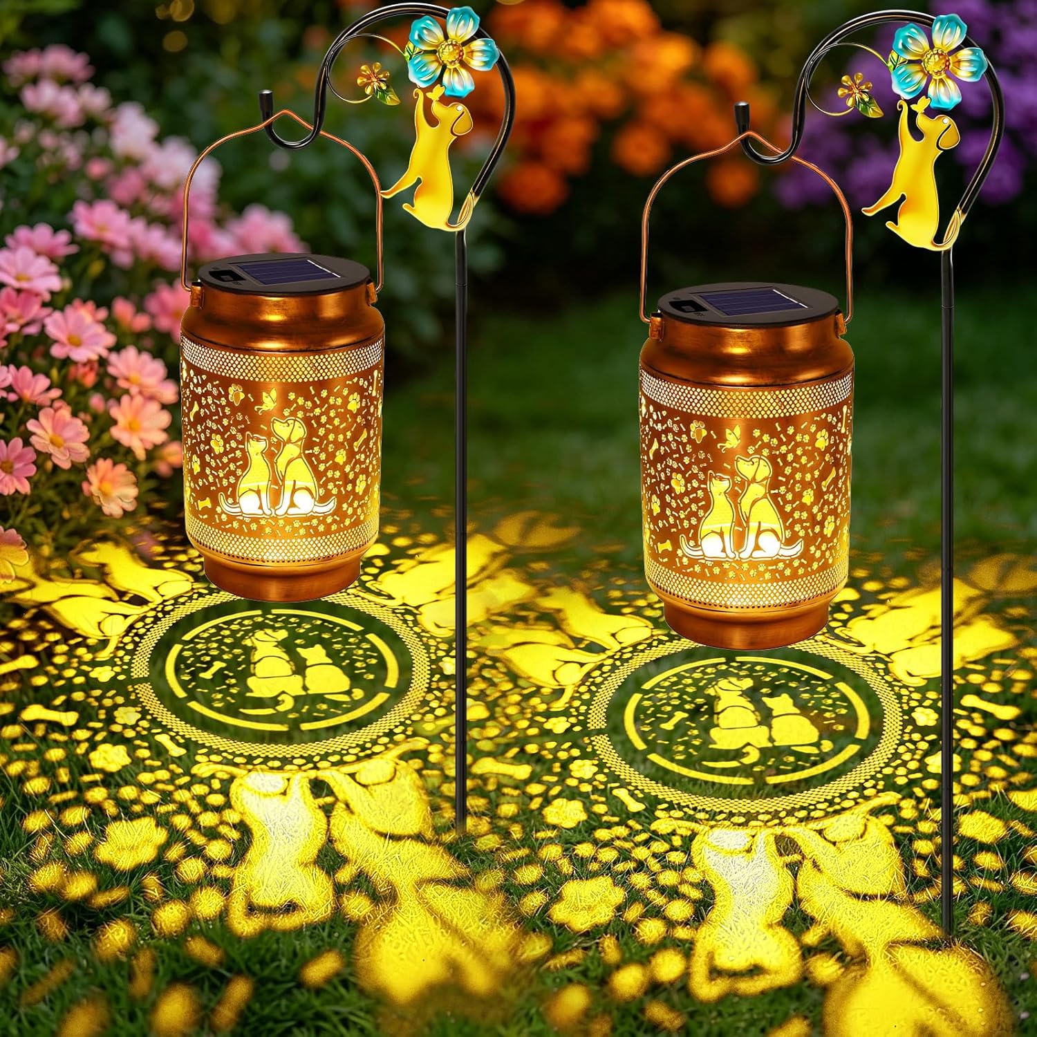 Sunflower Solar Lanterns Outdoor