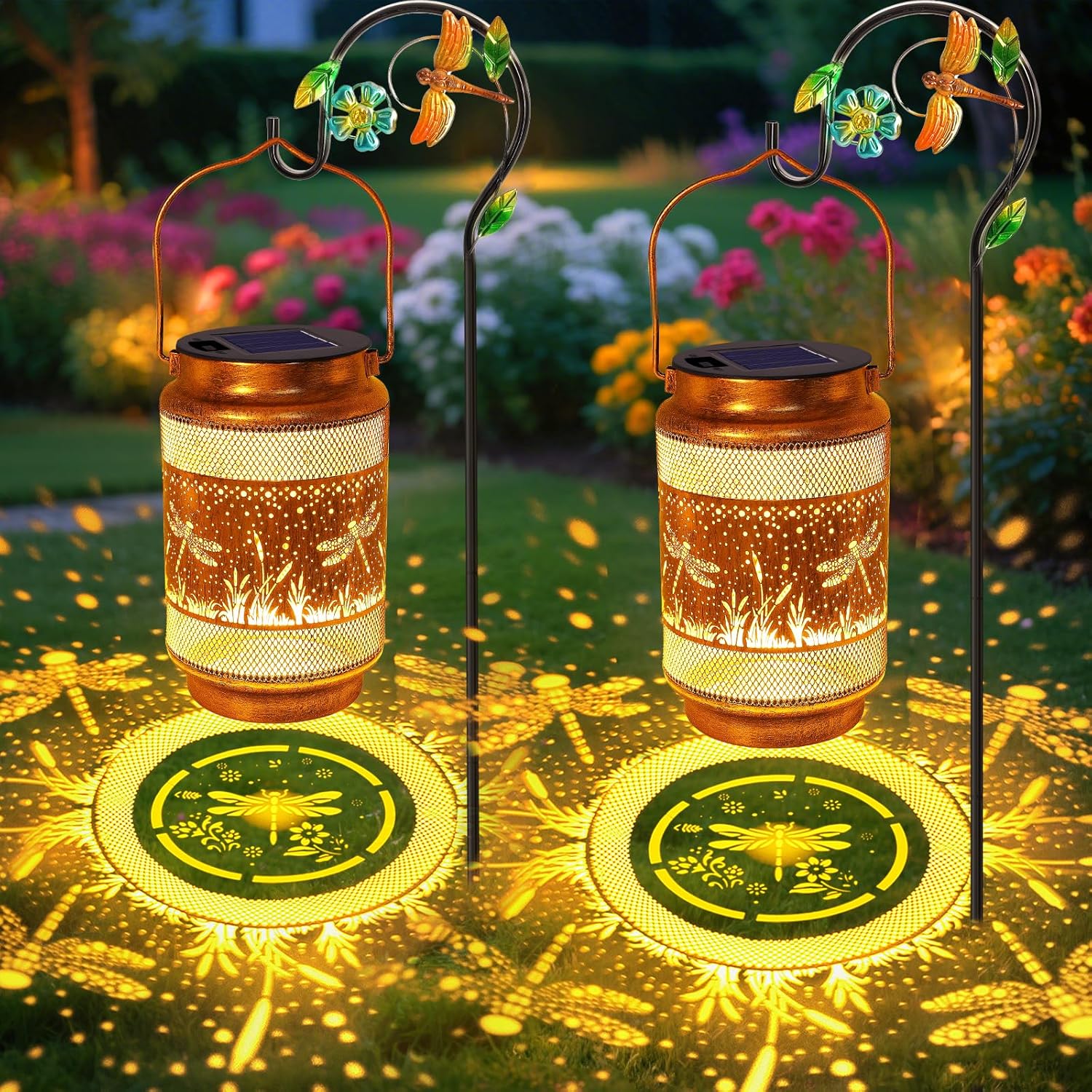Sunflower Solar Lanterns Outdoor