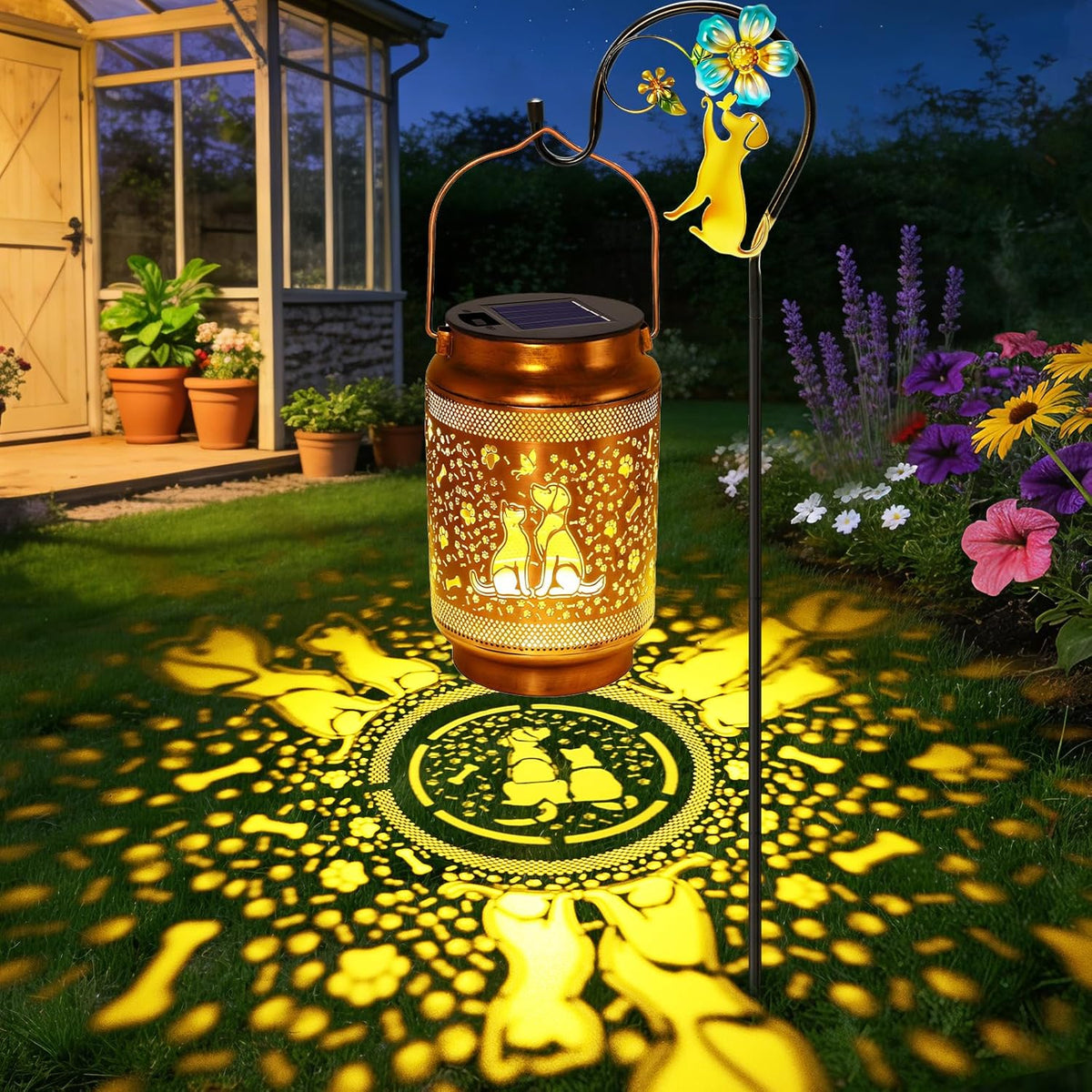 Sunflower Solar Lanterns Outdoor