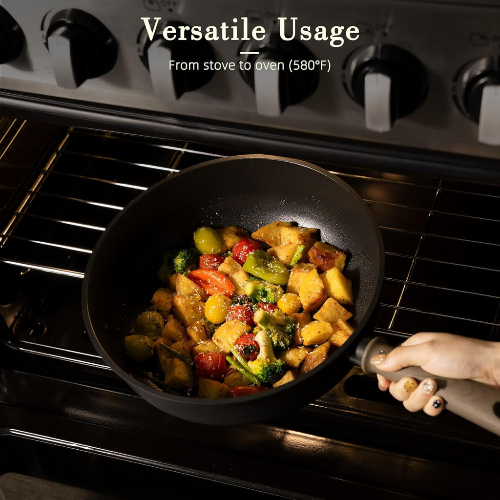 19 Pcs Pots and Pans Set Non Stick