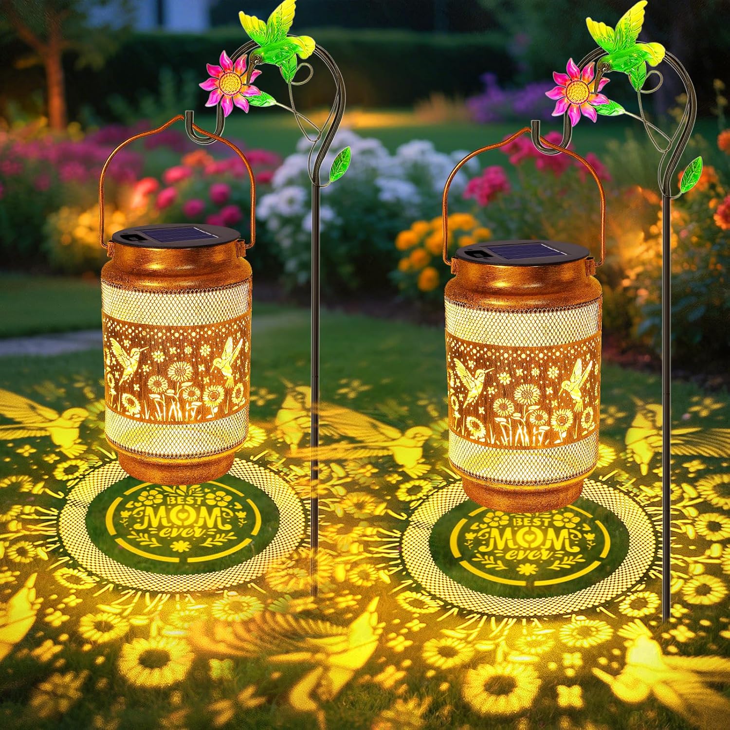 Sunflower Solar Lanterns Outdoor