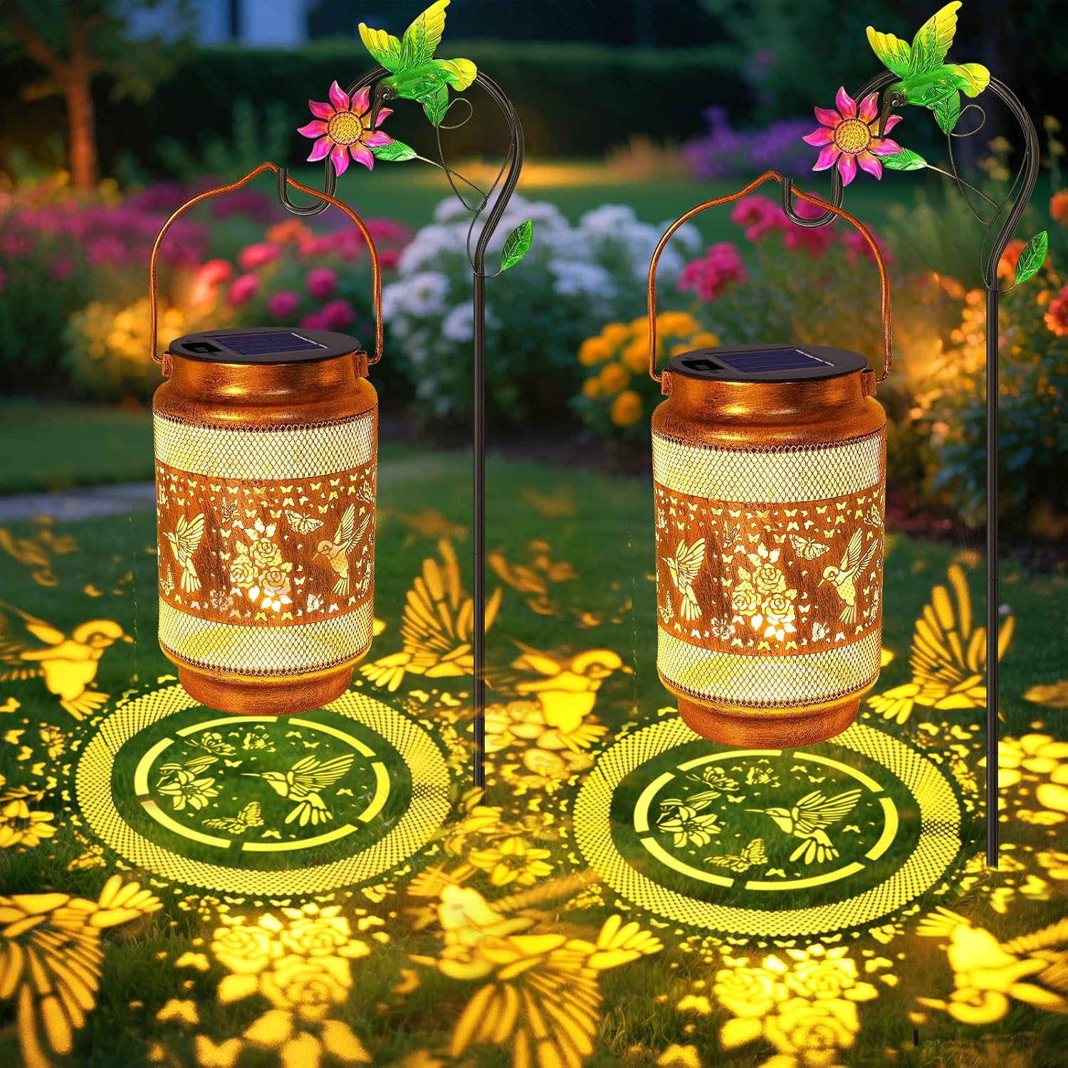 Sunflower Solar Lanterns Outdoor