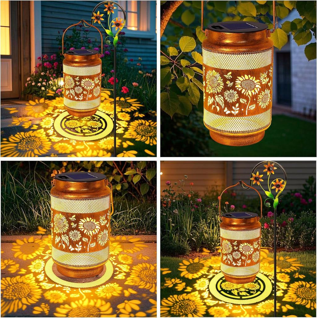 Sunflower Solar Lanterns Outdoor